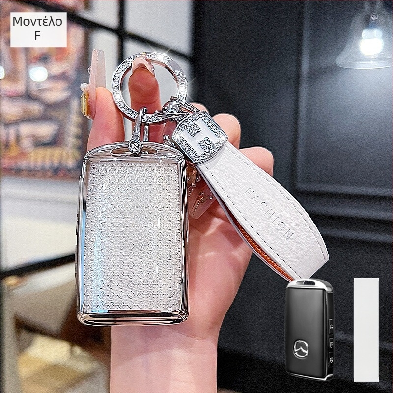 Θήκη κλειδιού Mazda – TPU, στυλ Trend, συμβατό με Mazda 3/Axela/Atenza και CX-30/CX-50/CX-5/CX-4