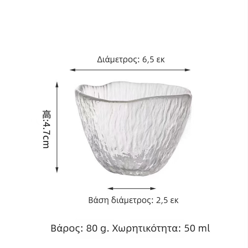 Γυάλινος χειροκίνητος αποχυμωτής για εσπεριδοειδή – πορτοκάλι και λεμόνι, πολυλειτουργικός, Hongxiao μάρκα
