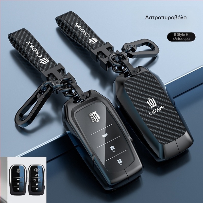 Κάλυμμα κλειδιού για Toyota Crown – κράμα ψευδαργύρου, Lingxuan, επαγγελματικό στυλ