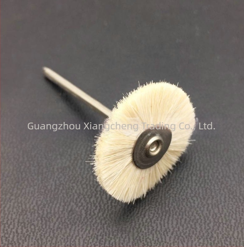 Βούρτσα καθαρισμού νυχιών με κεφαλή λείανσης και βούρτσα σκόνης – ανοξείδωτος χάλυβας, 10 g, εργαλείο λείανσης επιφανείας νυχιών, προέλευση Γκουανζού, χωρίς κατάλοιπα