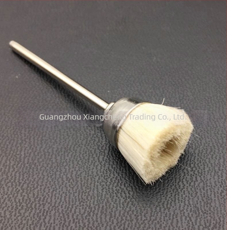 Βούρτσα καθαρισμού νυχιών με κεφαλή λείανσης και βούρτσα σκόνης – ανοξείδωτος χάλυβας, 10 g, εργαλείο λείανσης επιφανείας νυχιών, προέλευση Γκουανζού, χωρίς κατάλοιπα