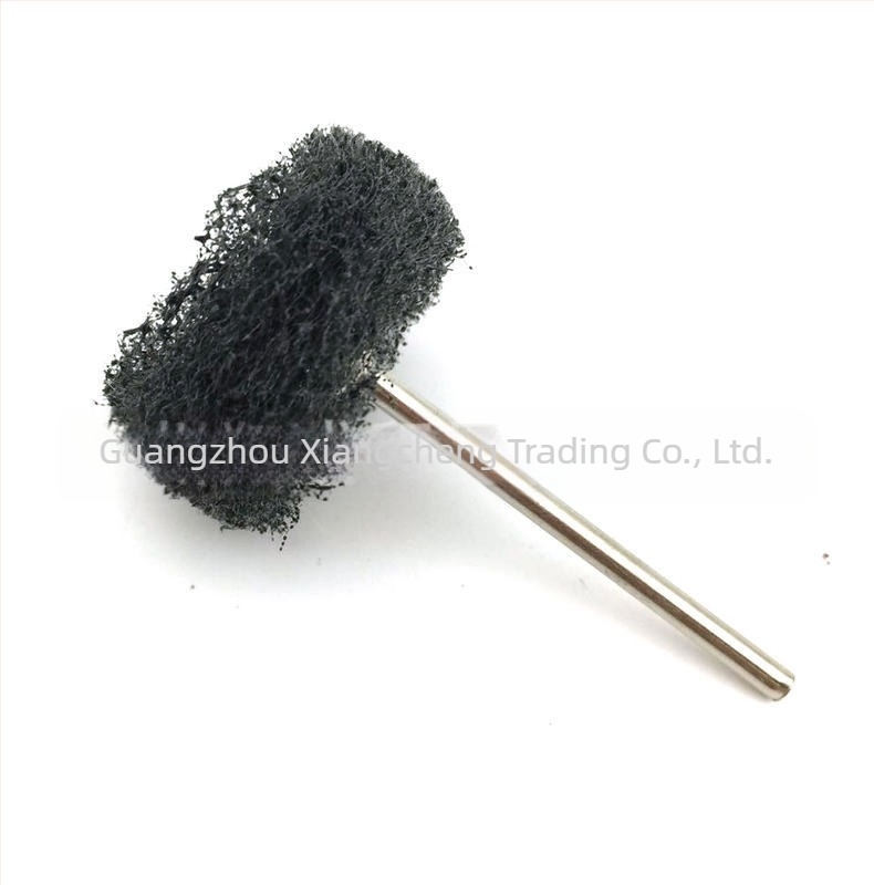 Βούρτσα καθαρισμού νυχιών με κεφαλή λείανσης και βούρτσα σκόνης – ανοξείδωτος χάλυβας, 10 g, εργαλείο λείανσης επιφανείας νυχιών, προέλευση Γκουανζού, χωρίς κατάλοιπα