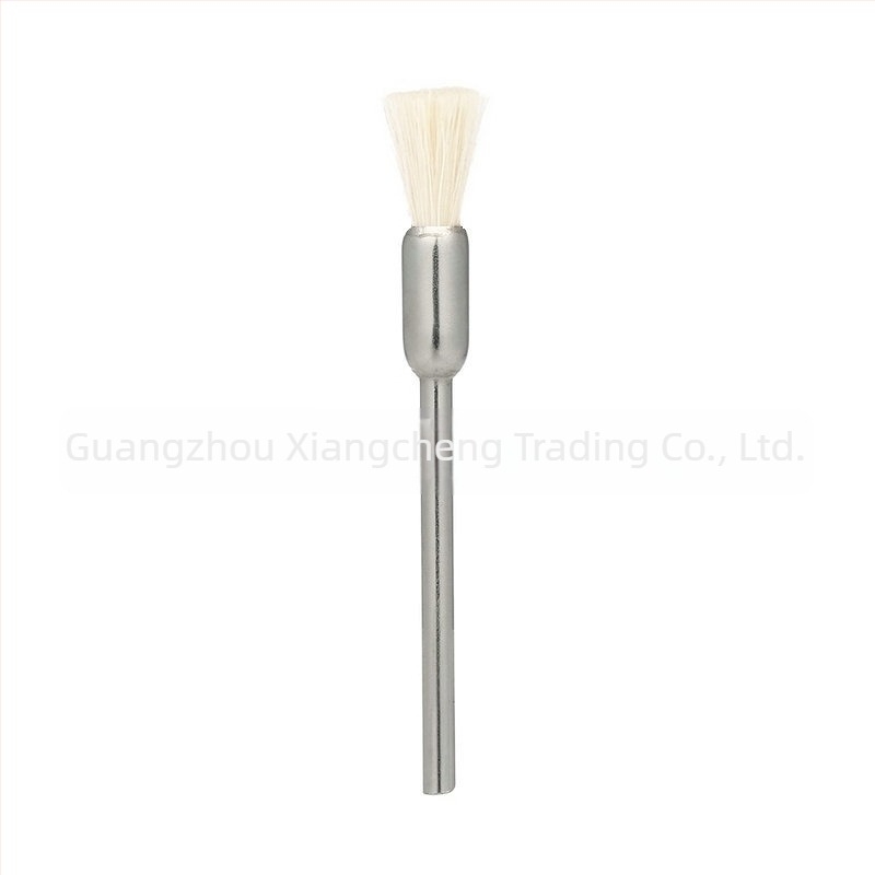 Βούρτσα καθαρισμού νυχιών με κεφαλή λείανσης και βούρτσα σκόνης – ανοξείδωτος χάλυβας, 10 g, εργαλείο λείανσης επιφανείας νυχιών, προέλευση Γκουανζού, χωρίς κατάλοιπα