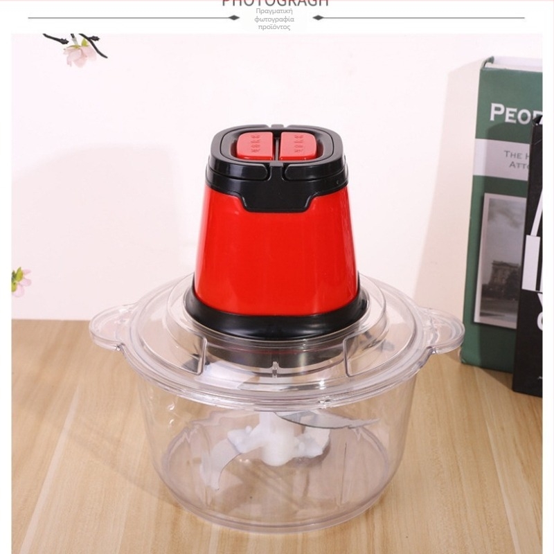 Kitchen Crown Πολυλειτουργική μηχανή κουζίνας για άλεσμα κρέατος και κοπή λαχανικών, 3 L χωρητικότητα, 2 ταχύτητες, 500 W, 111–240 V, 10000 RPM