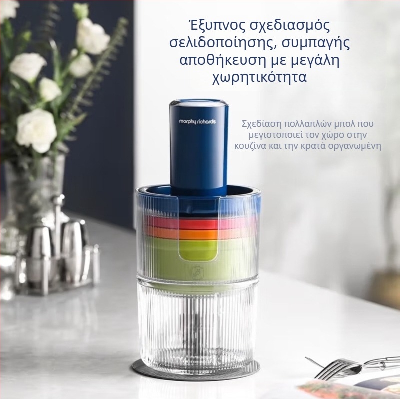 Κρεατομηχανή και πολυλειτουργικός επεξεργαστής φαγητών | Χωρητικότητα 1–3 L | Ισχύς κινητήρα κάτω από 10 000 rpm | Τάση 110–240 V | Ανοξείδωτο σώμα