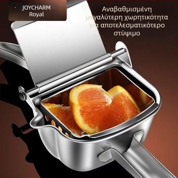 Χειροκίνητος αποχυμωτής από ανοξείδωτο ατσάλι 304, πολυλειτουργικός, για φρούτα και λαχανικά, Sheng Sheng
