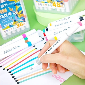 PM5710 Ακρυλικός μαρκαδόρος για παιδιά — Μάρκα Hobby, 24 χρωμάτων αναπλήρωση, Δημιουργική ζωγραφική