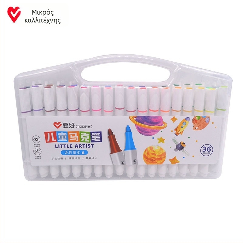 Παιδικοί μαρκαδόροι νερού με τριγωνική λαβή – για μαθητές δημοτικού και γυμνασίου