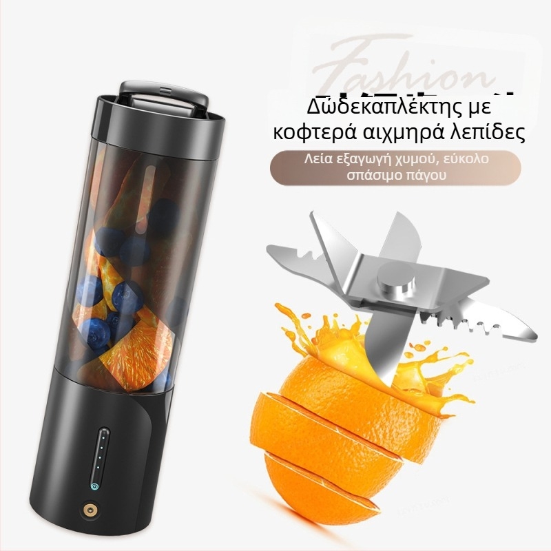 Φορητός αποχυμωτής χωρίς καλώδιο με ενσωματωμένη μπαταρία, 150W, χωρητικότητα 401–600 ml, πάνω από 5 λεπίδες, PC πλαστικό τροφίμων