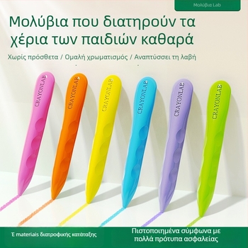 Παιδικά τριγωνικά κραγιόνια για ζωγραφική, 36 χρώματα, εκτύπωση λογότυπου και προσαρμογή, ιδανικό δώρο για παιδιά