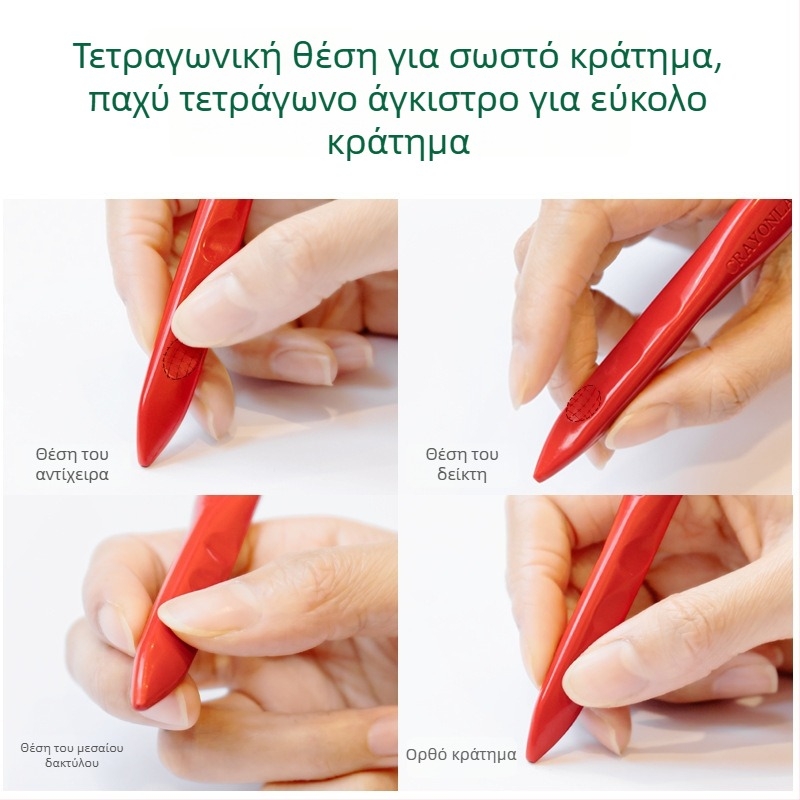 Παιδικά τριγωνικά κραγιόνια για ζωγραφική, 36 χρώματα, εκτύπωση λογότυπου και προσαρμογή, ιδανικό δώρο για παιδιά