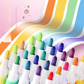 Kaba bear ακρυλικοί μαρκαδόροι, αδιάβροχοι και μη διαφανείς, για παιδική τέχνη και καρτούν σκίτσα, πλένονται. Μάρκα: Kaba bear; Χρώματα επαναγέμισης: άλλοι κωδικοί χρωμάτων