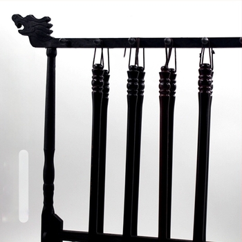 Θήκη για στυλό και πινέλα, πλαστική με εμφάνιση ξύλου, αποσπώμενο σύστημα 12 υποδοχών