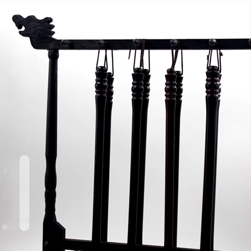 Θήκη για στυλό και πινέλα, πλαστική με εμφάνιση ξύλου, αποσπώμενο σύστημα 12 υποδοχών