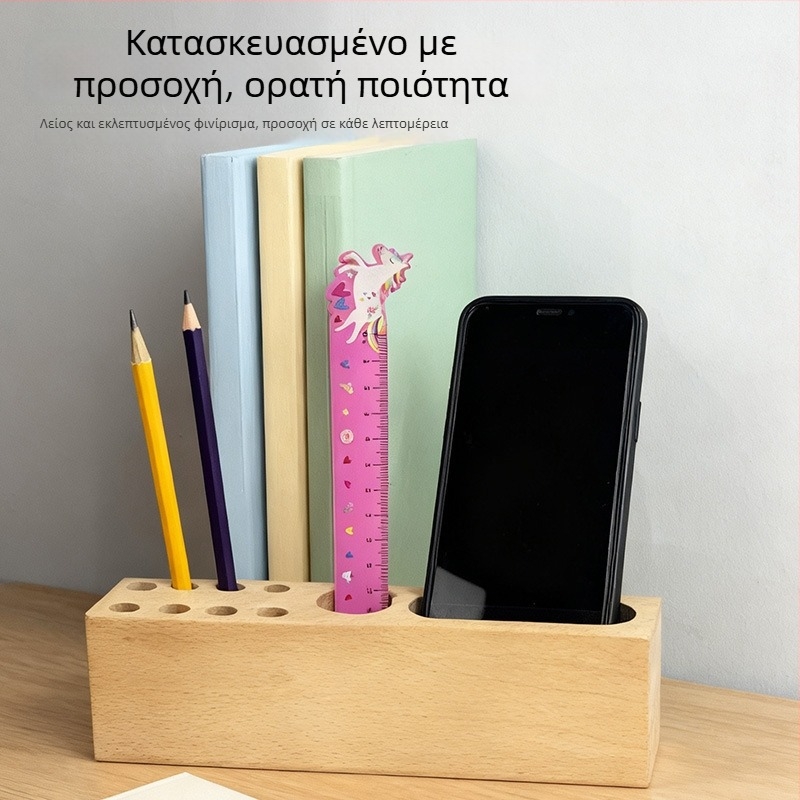 Ξύλινη θήκη στυλό με διαμερίσματα, μοντέλο SY-5868814, χωρητικότητα 2 L, δυνατότητα εκτύπωσης λογότυπου, προσαρμογή