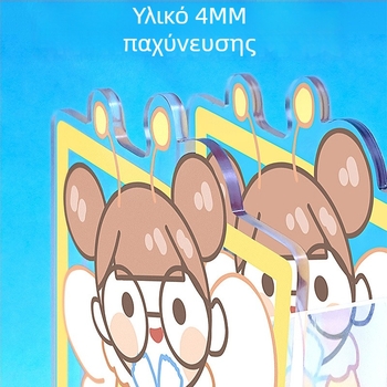 Ακρυλικός δοχέας στυλό 830, προσαρμοσμένος σχηματισμός, μοτίβο καρτούν, δυνατότητα εκτύπωσης λογότυπου