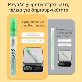 Σετ μαρκαδόρων για μαθητές — SHANDS/Good Knowledge, μοντέλο S310-18, πλαστικό περίβλημα, φθορίζοντες μαρκαδόροι