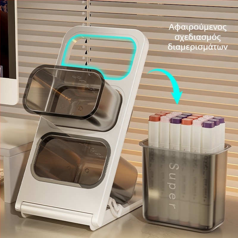 Κουτί αποθήκευσης πινέλων και μαρκαδόρων - Km-1227 • Πλαστικό • Σχήμα: Άλλο • Χωρίς λογότυπο • Χωρίς παραμετροποίηση