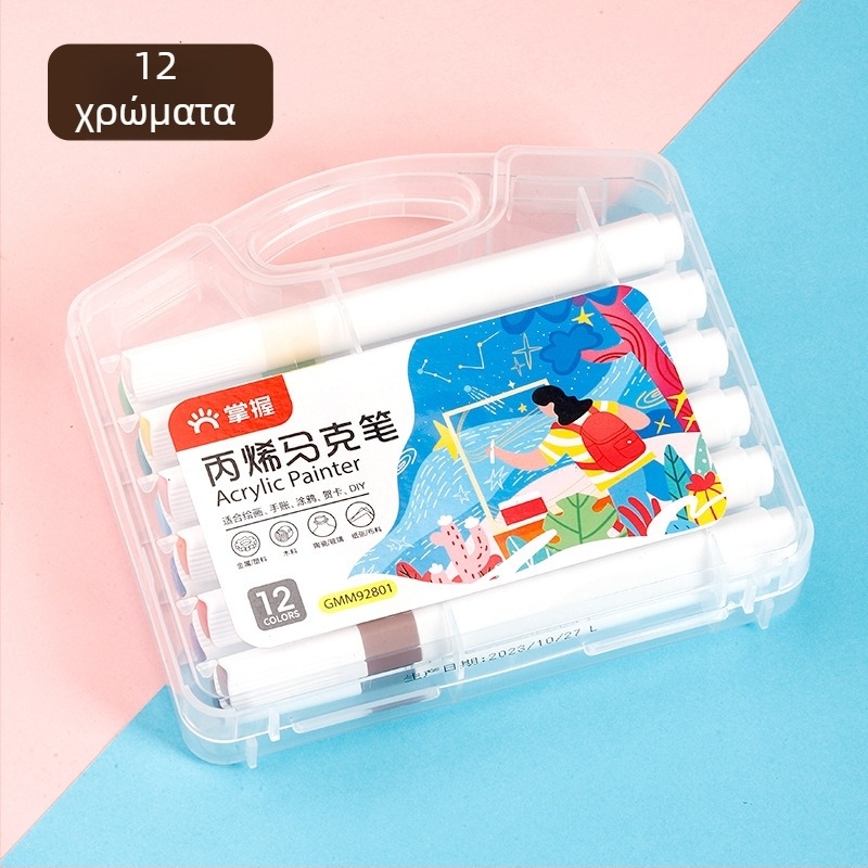 Master μαλακή κεφαλή ακρυλικός μαρκαδόρος για παιδιά, αδιαφανής και κατάλληλος για τέχνη στο δημοτικό σχολείο