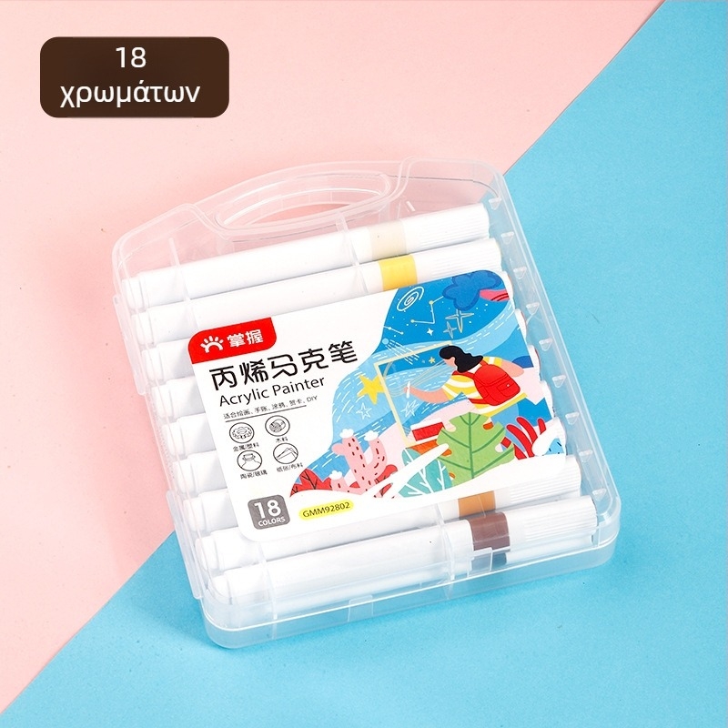 Master μαλακή κεφαλή ακρυλικός μαρκαδόρος για παιδιά, αδιαφανής και κατάλληλος για τέχνη στο δημοτικό σχολείο