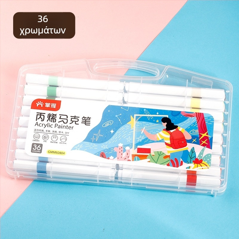 Master μαλακή κεφαλή ακρυλικός μαρκαδόρος για παιδιά, αδιαφανής και κατάλληλος για τέχνη στο δημοτικό σχολείο