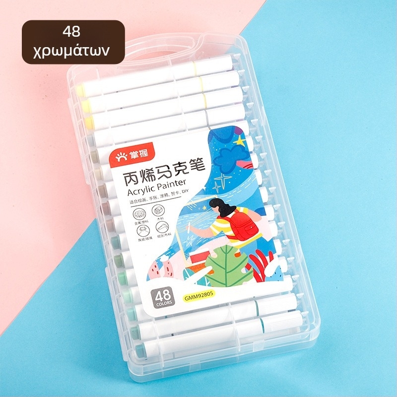 Master μαλακή κεφαλή ακρυλικός μαρκαδόρος για παιδιά, αδιαφανής και κατάλληλος για τέχνη στο δημοτικό σχολείο