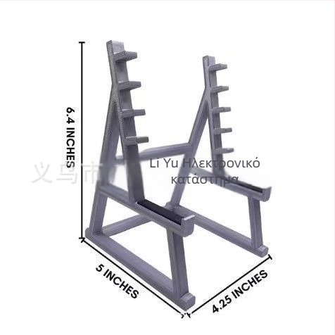 Δοχείο στυλό για squat rack – Πλαστικό, τετράγωνος σχεδιασμός, δυνατή εκτύπωση λογότυπου, χωρίς προσαρμογή