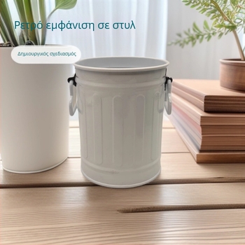 Σιδερένιος θήκη για μολύβια γραφείου, ιαπωνικό στυλ, μοντέλο Y5127, με χειρολαβή, δυνατότητα προσαρμογής