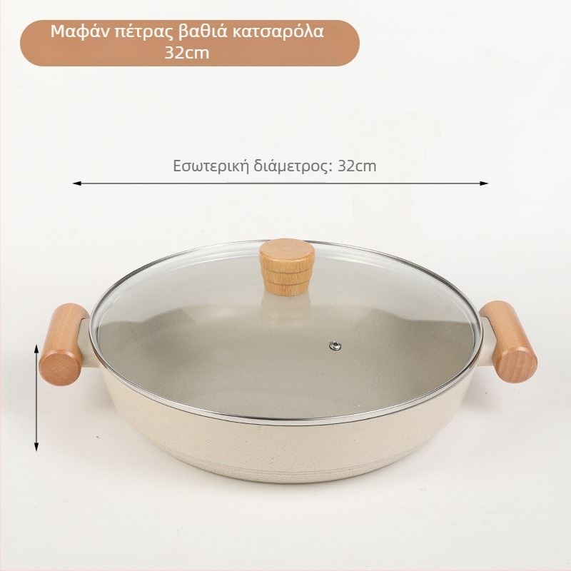 Sword διπλοεπίπεδη αλουμινένια ατμοθήκη με γυάλινο καπάκι, μοντέλο 804, βάθος 7 cm, αντικολλητικό