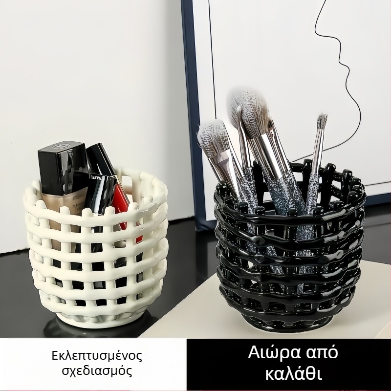 Κουτί αποθήκευσης γραφείου — ABS πλαστικό, 100% νέο υλικό, σχέδιο με πλέγμα, ανοιχτός σχεδιασμός