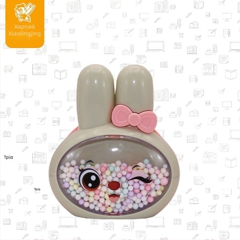 Θήκη μολυβιών με κεφαλή κουνελιού Little Spirit G823 – πλαστικό, IP άδεια, εκτύπωση λογότυπου