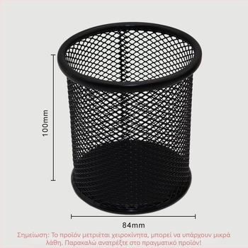Haolixin μεταλλικός κυκλικός κρατητήρας στυλό με πλέγμα