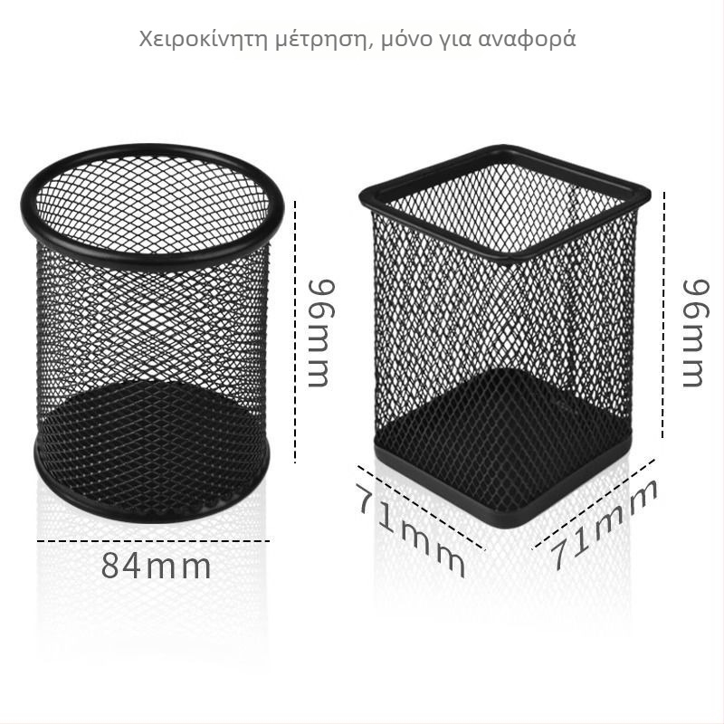 Haolixin μεταλλικός κυκλικός κρατητήρας στυλό με πλέγμα