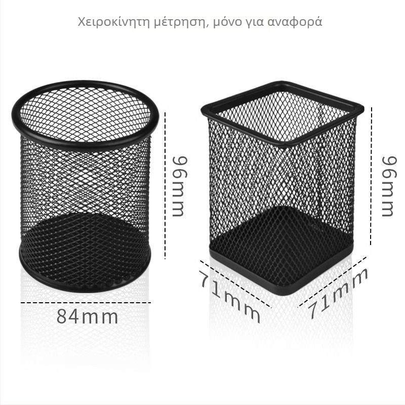 Haolixin μεταλλικός κυκλικός κρατητήρας στυλό με πλέγμα