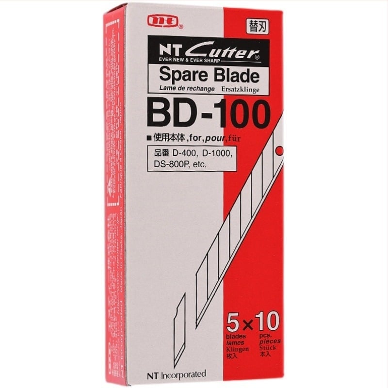 Nt Cutter Bd-100 Λεπίδα Εργαλείου - Μεταλλική λεπίδα, Διαστάσεις λεπίδας 111, Καθαρό βάρος 11