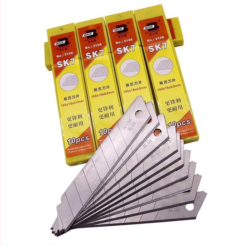 Beishan Star 3106 A-100 Λεπίδα εργαλείου, 0,5 × 18 × 100 mm, SK-7 ατσάλι