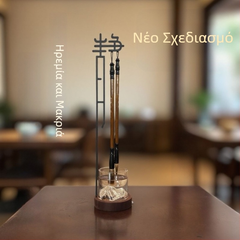 Μεταλλική πολυχρηστική κρεμάστρα στυλό για καλλιγραφία, ενυδάτωση άκρης μελάνης, ήσυχη λειτουργία