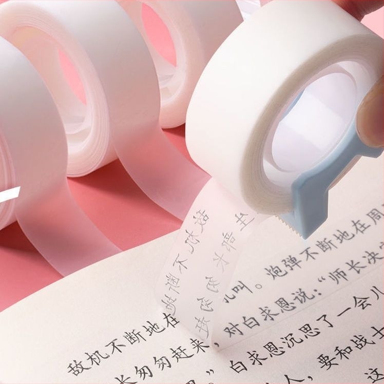 Deli γραφική ταινία γραφείου, διαφανής κόλλα, μοντέλο 30112, για διόρθωση εσφαλμένων απαντήσεων