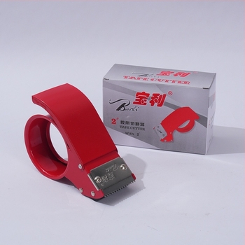 Κοπτικό ταινιών με μεταλλική κατασκευή, σιδερένιος κόφτης, μηχανή σφράγισης κιβωτίων και ενσωματωμένη μηχανή εφαρμογής ταινιών