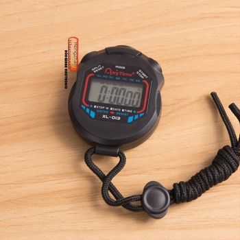 Χρονόμετρο XL-013, Πλαστικό περίβλημα και ηλεκτρονικά εξαρτήματα, Λειτουργεί με μπαταρία κουμπί, Μέγιστος χρόνος 23:59:59, Χωρίς φωνητική λειτουργία