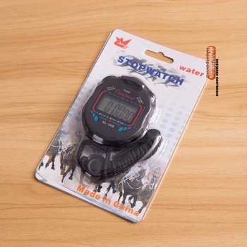 Χρονόμετρο XL-013, Πλαστικό περίβλημα και ηλεκτρονικά εξαρτήματα, Λειτουργεί με μπαταρία κουμπί, Μέγιστος χρόνος 23:59:59, Χωρίς φωνητική λειτουργία