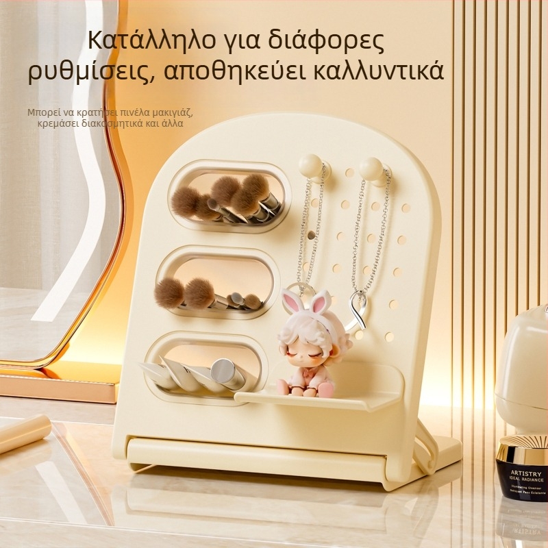 Θήκη για στυλό και οργάνωση γραφείου - ακρυλικό, τετράγωνης μορφής, μοντέλο Fz-4468, μάρκα Reversal (Μάρκα: Reversal; Μοντέλο: Fz-4468; Υλικό: ακρυλικό; Μορφή: τετράγωνη)