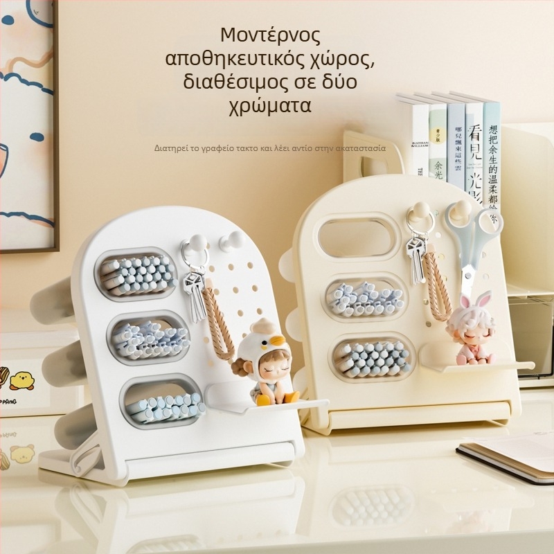 Θήκη για στυλό και οργάνωση γραφείου - ακρυλικό, τετράγωνης μορφής, μοντέλο Fz-4468, μάρκα Reversal (Μάρκα: Reversal; Μοντέλο: Fz-4468; Υλικό: ακρυλικό; Μορφή: τετράγωνη)