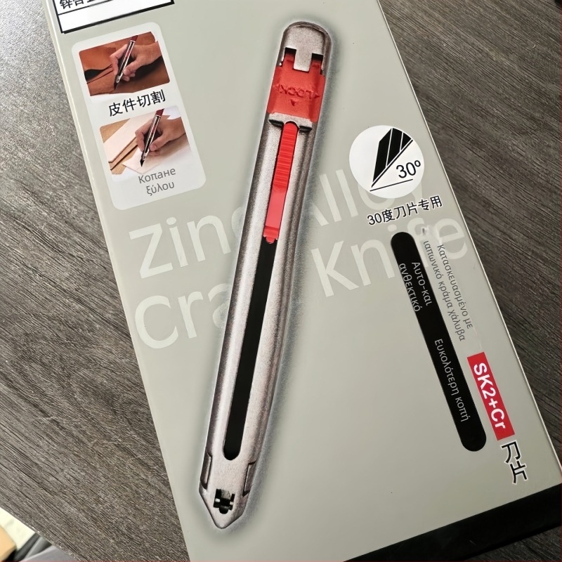 Hand Brand 3006C Κοπτικό εργαλείο για δέρμα — Λεπίδα 0.4×9×75 mm; Υλικά: Κράμα Ψευδαργύρου, Ατσάλι υψηλού άνθρακα, ABS πλαστικό; Βάρος: 72 g
