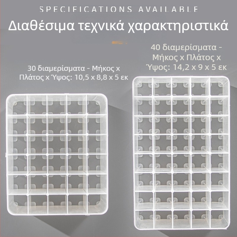 Βάση αποθήκευσης μαρκαδόρων με 30/40 οπές — πλαστικό, LMO