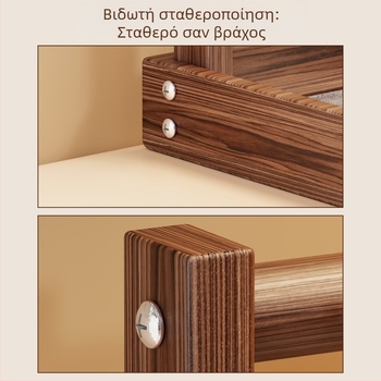 Ξύλινη κρεμάστρα/θήκη για πινέλα καλλιγραφίας, μασίβο ξύλο, μοντέλο 2266793645007440768, Brand Fan Lilin