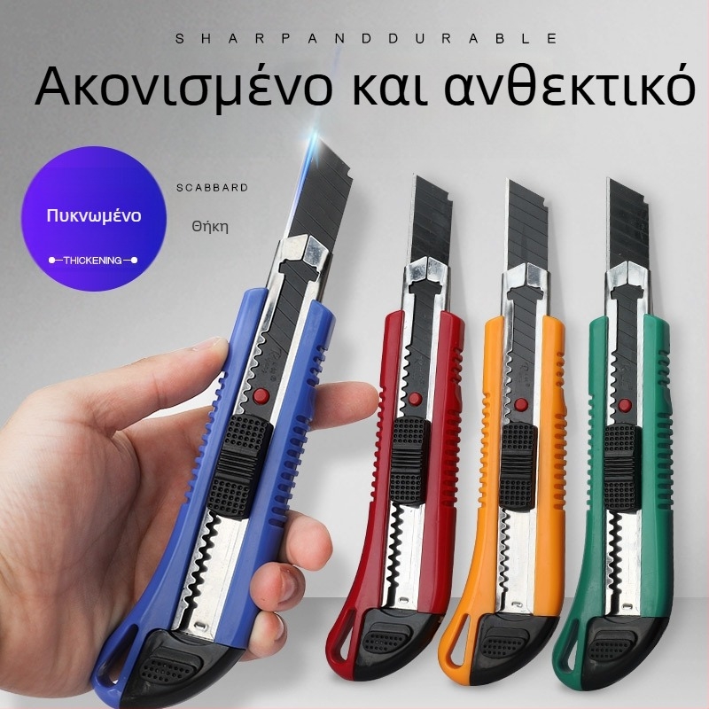 Tweed βιομηχανικό καλλιτεχνικό μαχαίρι — ανοξείδωτο ατσάλι, πάχος λάμα 0,55 mm, καθαρό βάρος 100 g