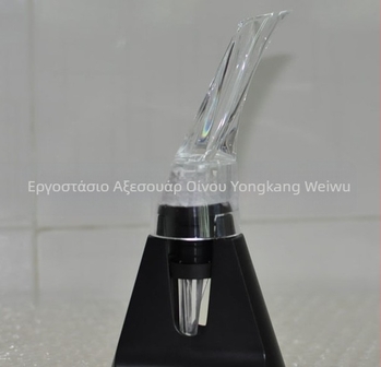 Πλαστικό πορτέρ κρασιού με γρήγορο αερισμό, χωρητικότητα 1-100ML, βάρος 0.15, απλός σχεδιασμός