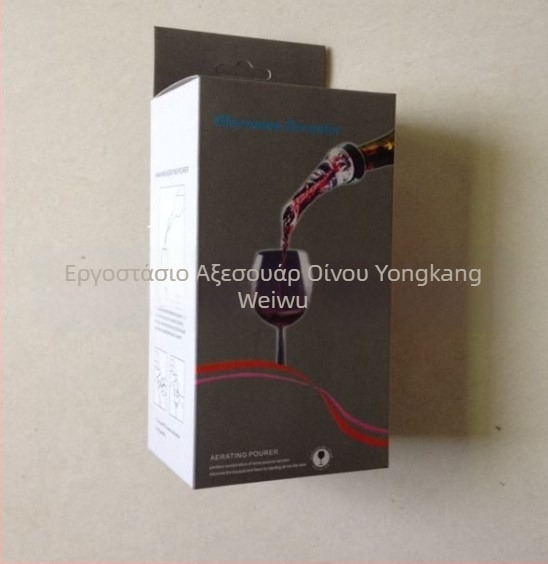 Πλαστικό πορτέρ κρασιού με γρήγορο αερισμό, χωρητικότητα 1-100ML, βάρος 0.15, απλός σχεδιασμός