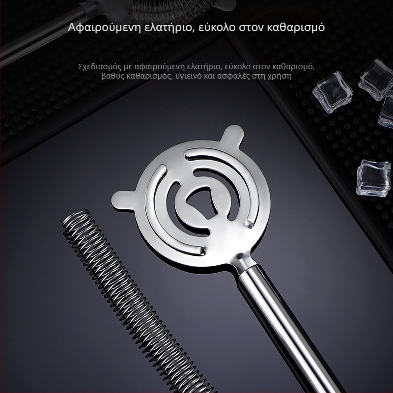 Ανοξείδωτο φίλτρο πάγου για μπαρ – διαχωριστής πάγου και φίλτρο νερού για κοκτέιλ